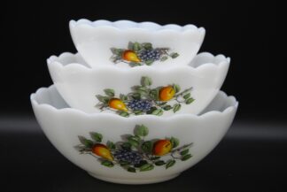 Arcopal Servies - Geschulpte schalen set Arcopal Fruits de France