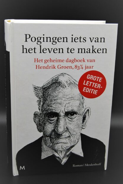 Hendrik Groen-Pogingen iets van het leven te maken-GROTE LETTER EDITIE-978902909043