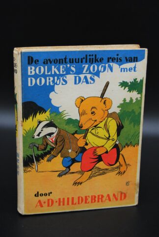 Oud kinderboek-De avontuurlijke reis van Bolke's zoon met Dorus Das
