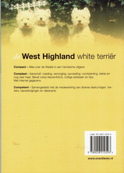 Over Dieren - West Highland white terrier ISBN 90582105596