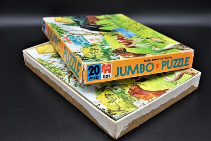 Fully interlocking puzzle Jumbo 20 pieces-jaren 80