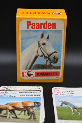 Vintage paardenkwartet-Raaf-Otto Maier