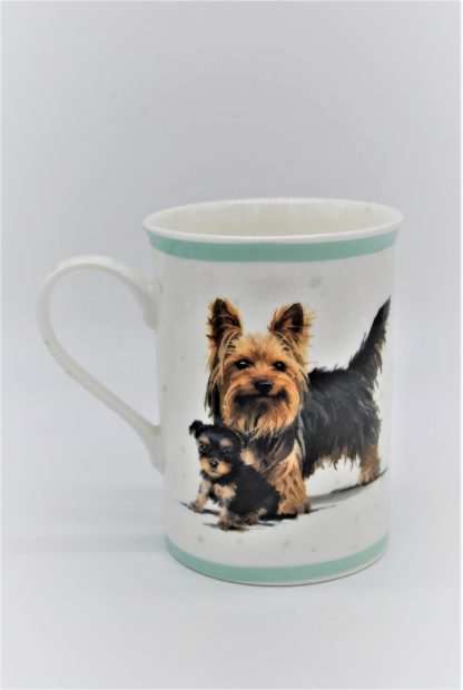 Beker hond Yorksire terrier en pup Macneil Studio