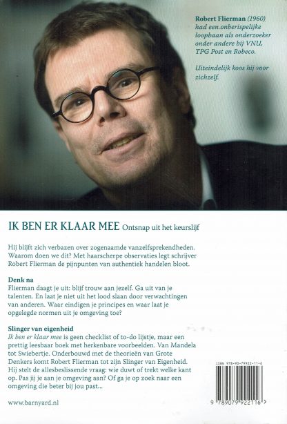 Robert Flierman - Ik ben er klaar mee - ISBN 978 90-79922-11-6