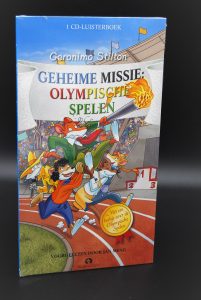 Geheime missie Olympische spelen-Geronimo Stilton-1CD Luisterboek NIEUW