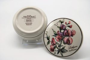 Villeroy & Boch Botanica - dekseldoosje -Lathyrus tuberosus