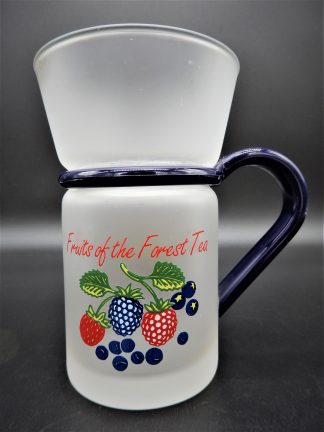 Fruits of the Forest Tea-vintage theeglas