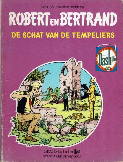 Robert en Bertrand - De schat van de tempeliers (Dash uitgave 1977)