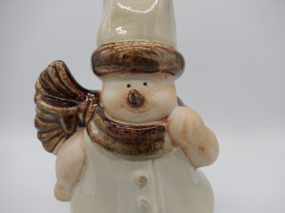 Sneeuwpop met sjaal