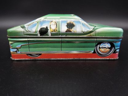Vintage verzamelblik- Groene auto van Ian Logan