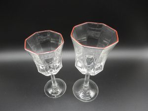 Yoplait set-vintage glazen in originele verpakking