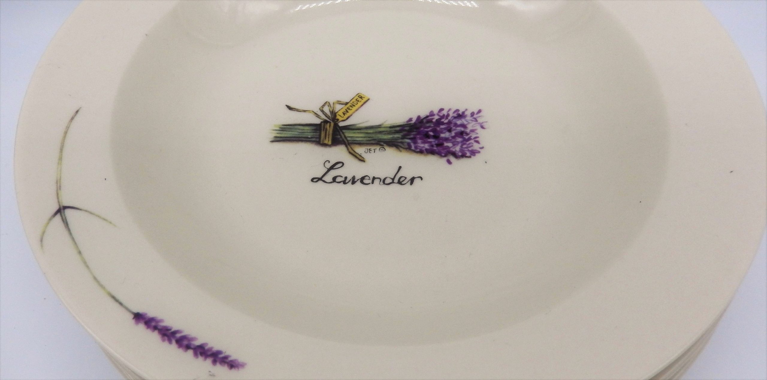 Diep bord Lavender 21cm Jet by ter Steege | What's New Today