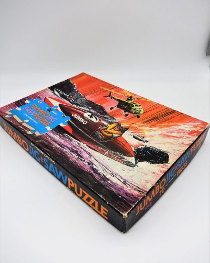 Speedboot en helikopter legpuzzel jaren 70 - Jumbo jigsaw puzzle 1041