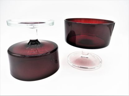 Cavalier Rouge coupeglazen - Vintage glazen voor champagne of dessert