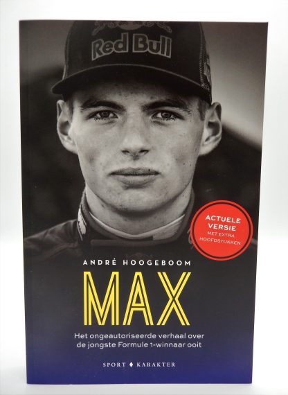 Boek Max Verstappen Formule 1 coureur- actuele versie - Andre Hoogeboom