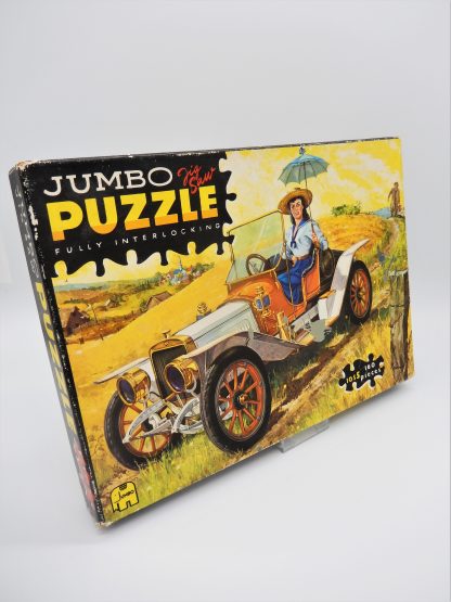 Jumbo vintage puzzel 1055 , vrouw in Oldtimer Ford T