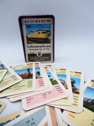 Vintage kwartet Duitsland -Locomotieven - Schmid -treinen