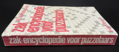 Puzzelwoordenboek - Zakencyclopedie voor puzzelaars - J.E. van der Laag - 1969
