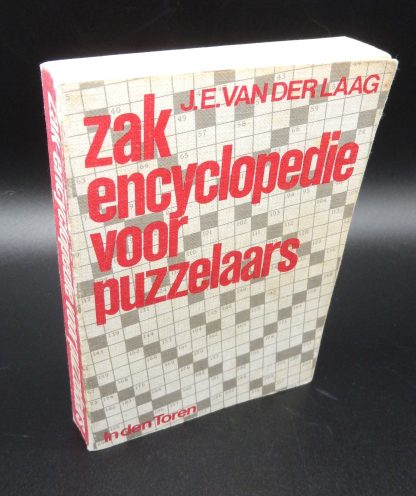 Puzzelwoordenboek op zakformaat - J.E. van der Laag - Zak encyclopedie voor puzzelaars