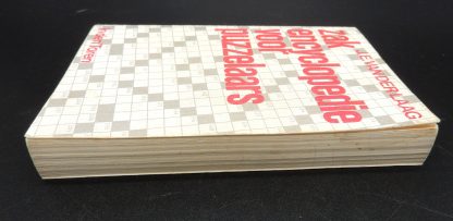 Zak encyclopedie voor puzzelaars - J.E. van der Laag - puzzelwoordenboek 1969