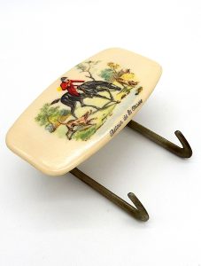 Vintage klerenhanger retour de la chasse