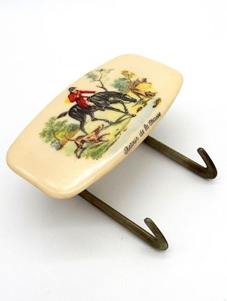 Vintage klerenhanger retour de la chasse