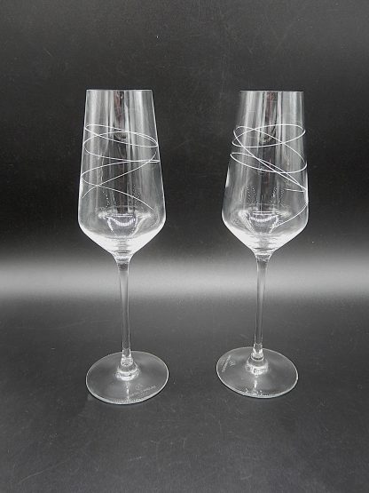 Chmpagneglas Abstraction 230cl Cristal d'Arques