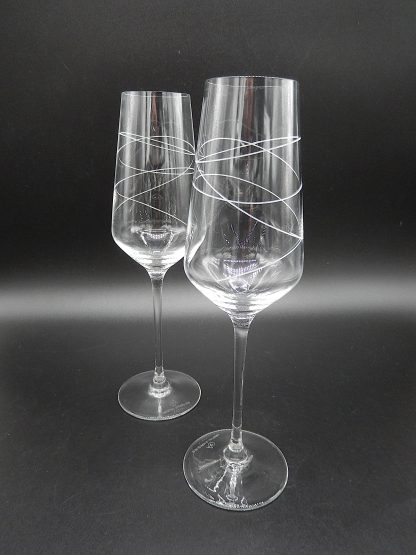 Cristal d'Arques Abstraction Champagne glas 230cl