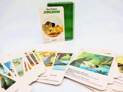 Vintage kwartet Jungleboek- HEMA no 9257522 - Walt Disney Productions