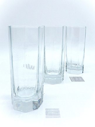 Zeshoekige transparante glazen Luminarc Octime