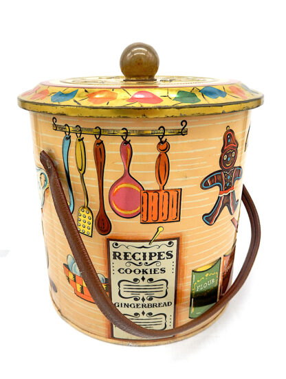 Vintage koektrommel Somerset biscuit barrel