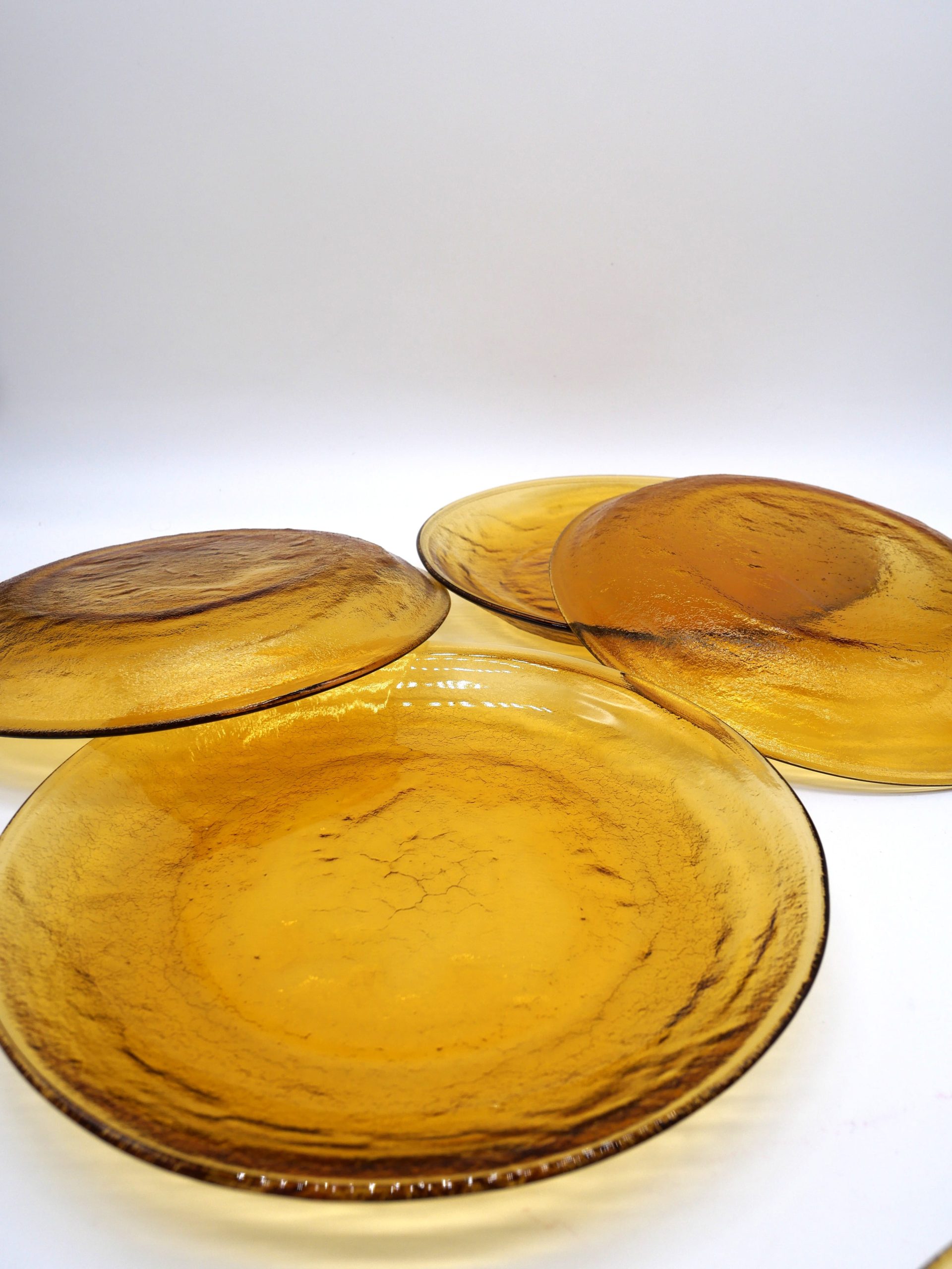 Amberkleurige borden uit Frankrijk - Arcoroc Sierra Amber ontbijtbord