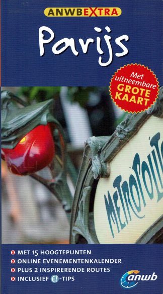 ANWBExtra reisgids Parijs met uitneembare kaart - 9789018031565