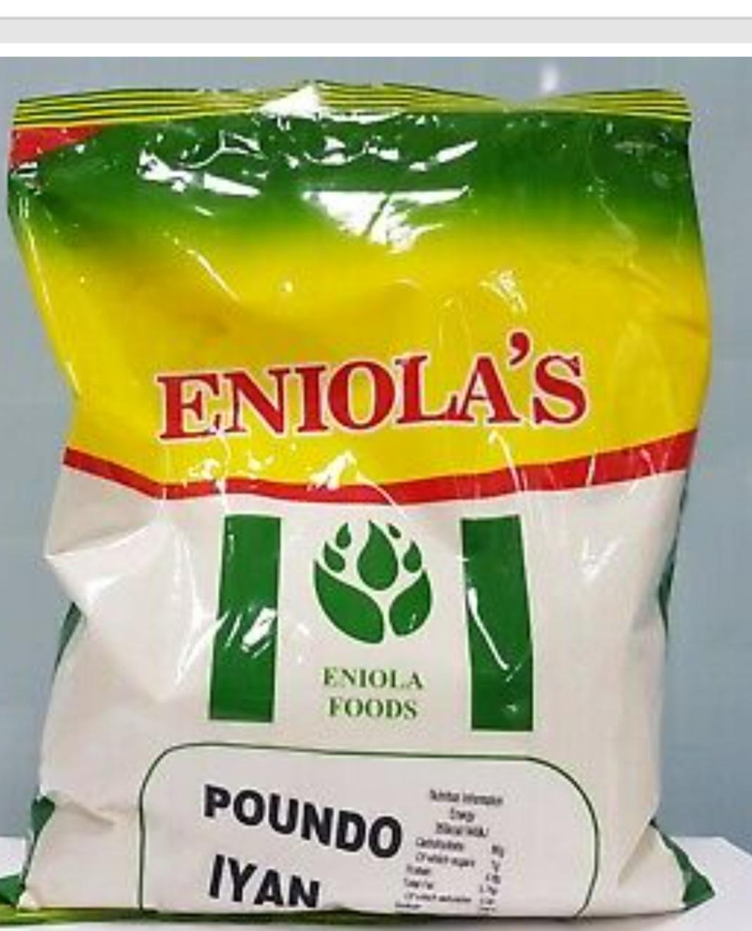 Eniola Poundo yam 18Kg Eniola Foods Wholesale Shop