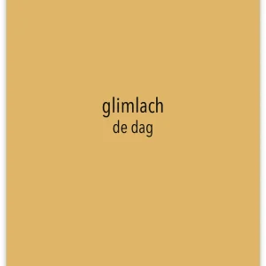 Postkaart 'Hartgedichtje' glimlach de dag