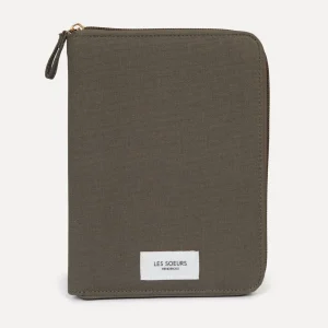 Les Soeurs Juwelen case Mae - khaki