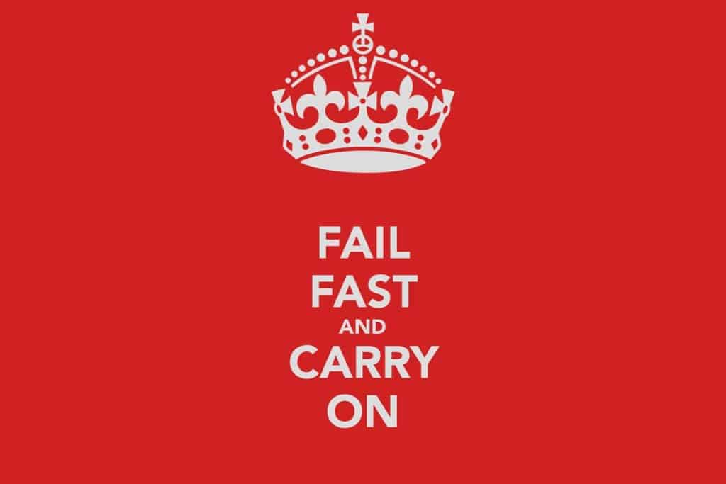 fail fast and carry on