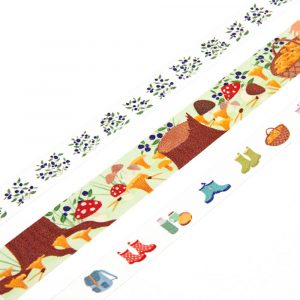 Forest set Washi Tape - Design by Willwa