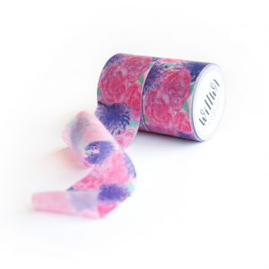 Ocean of Flowers Washi Tape - Design by Willwa