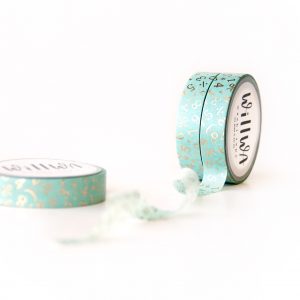 Golden Numbers Washi Tape - Design by Willwa