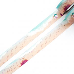 Serene Waves Washi Tape - Design by Willwa