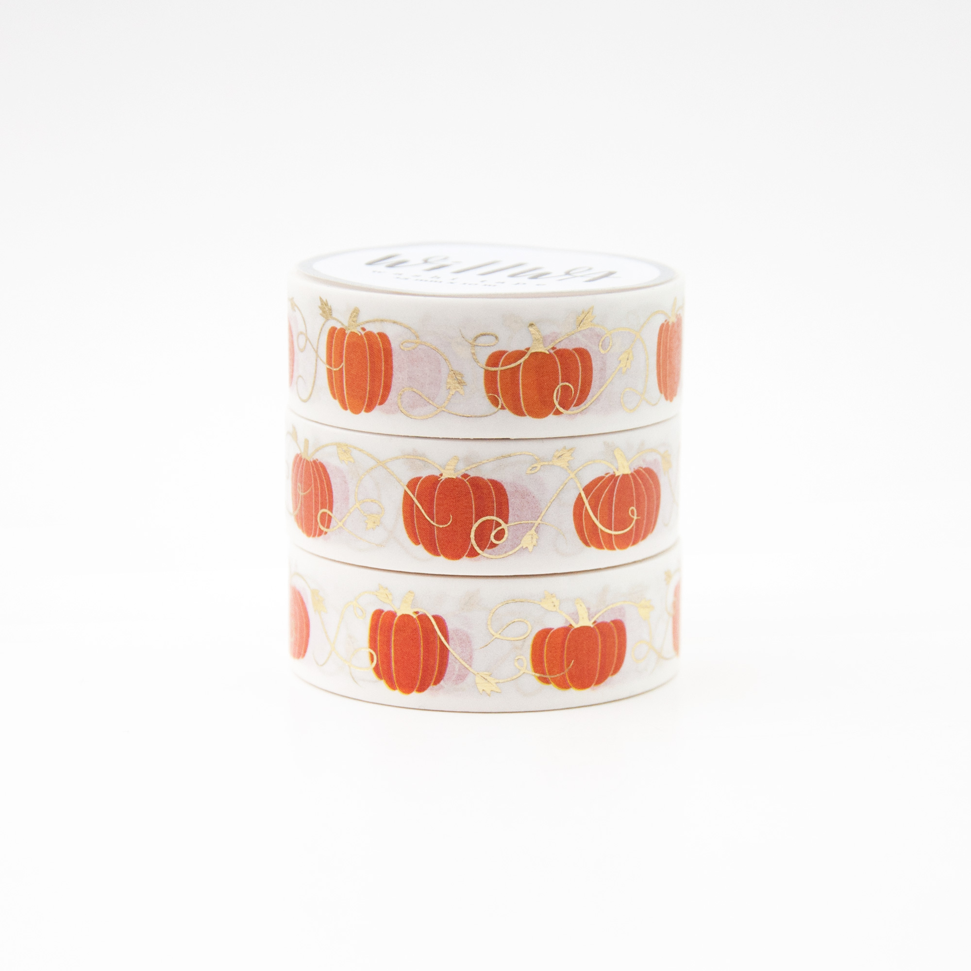 Gilded Pumpkins Washi Tape - Design by Willwa