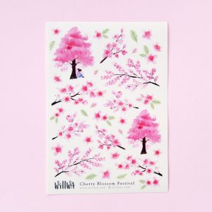 Cherry Blossom Festival Stickers - Design by Willwa