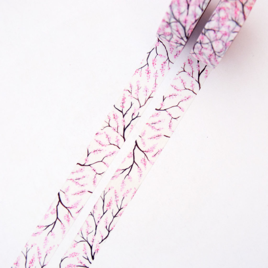 Raw Blend Designer Straws Straight - Cherry Blossom