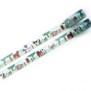 Grazing Cows Washi Tape - Design by Willwa