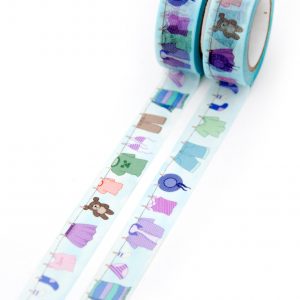 Laundry Line Washi Tape - Design by Willwa