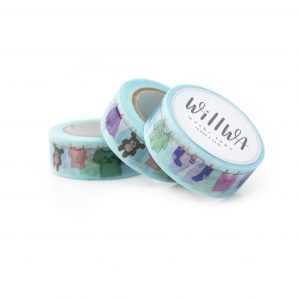 Laundry Line Washi Tape - Design by Willwa