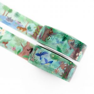 In the Jungle Washi Tape - Design by Willwa