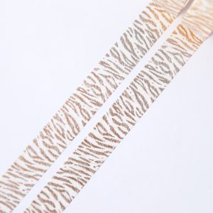 Golden Tiger Fur Washi Tape - Design by Willwa