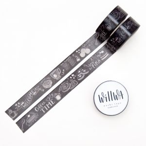 Cafe Menu Washi Tape - Design by Willwa